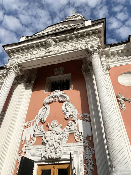 Rosja Moskwa Kościół Archanioła Gabriela Wieża Menszykowa Początek Xviii Wieku — Zdjęcie stockowe