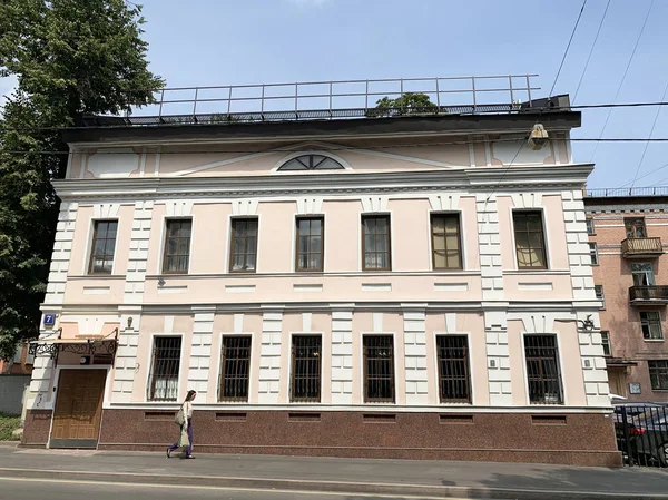 Moscow Russia July 2019 Historical Building Address Gorokhovsky Lane House — Stock Photo, Image