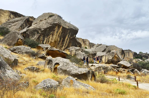 Gobustan Azerbaigian Settembre 2019 Territorio Dello Stato Gobustan Riserva Storica — Foto Stock