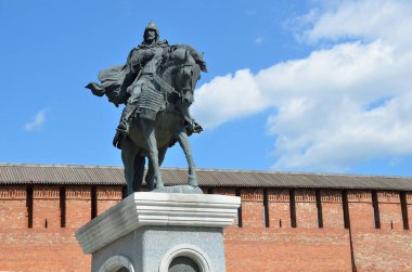 Kolomna, Rusya, Kremlin, Dmitry Donskoy anıtı