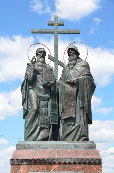 Kolomna Monument Voor Cyril Methodius — Stockfoto