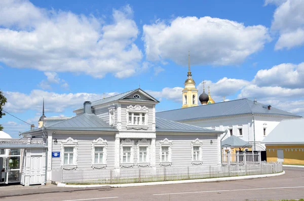 Kolomna Rússia Junho 2014 Cena Russa Ninguém Casa Com Mezanino — Fotografia de Stock