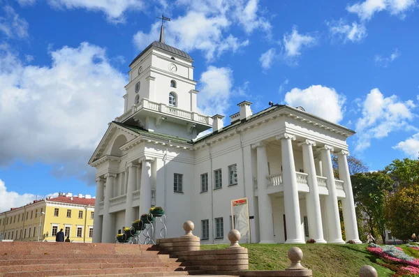 Minsk Belarus September 2015 Old Upper Town City Hall Minsk — Stock Photo, Image