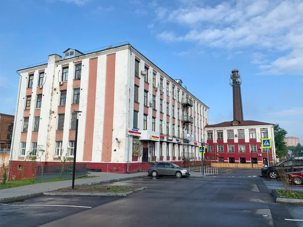 Balaschikha Moskauer Gebiet Russland Juni 2020 Historisches Gebäude Der Baumwollspinnerei — Stockfoto