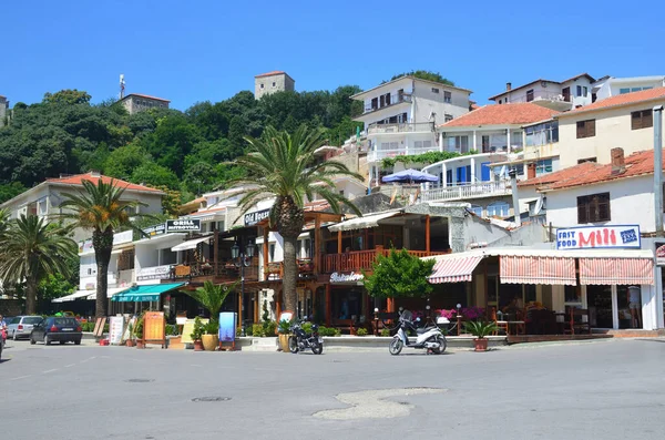 Ulcinj Montenegro Junio 2015 Personas Caminando Ciudad Vieja Ulcinj Montenegro — Foto de Stock