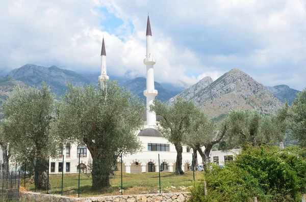 Σύγχρονο Τζαμί Selimiye Στο Old Bar Μαυροβούνιο — Φωτογραφία Αρχείου