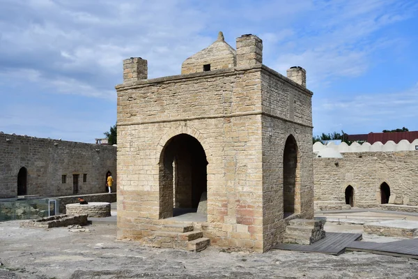 Antico Tempio Del Fuoco Ateshgah Azerbaigian — Foto Stock