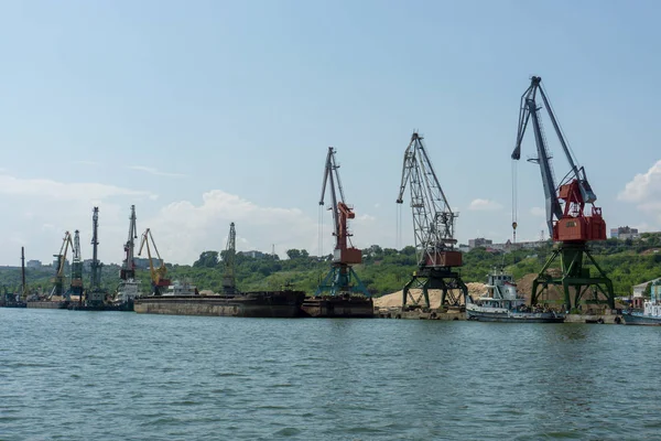 Puerto Fluvial Río Volga Ciudad Ulyanovsk Rusia — Foto de Stock