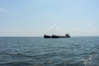 Gemi Volga Nehri, Ulyanovsk, Rusya Federasyonu