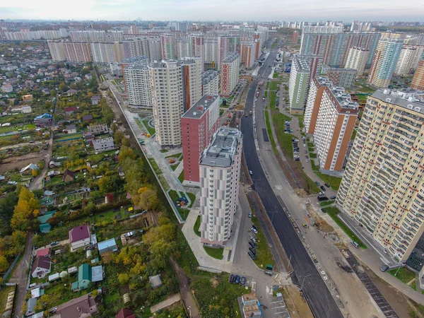 Moscou Ville Quartier Nekrasovka Vue Ensemble 2018 — Photo