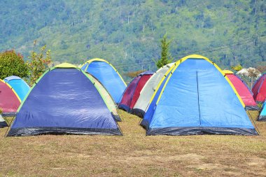 Dağda kamp, Khao Kho Tayland