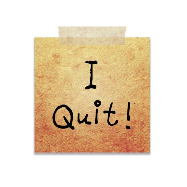 Eski bir kağıt parçasına yazmayı bıraktım.