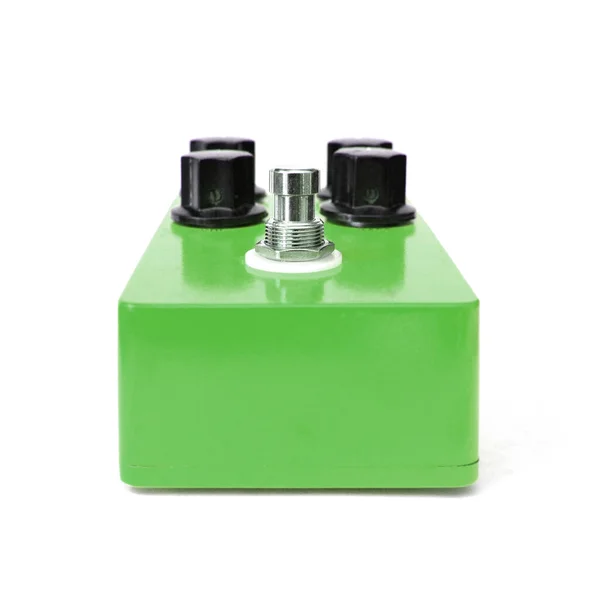 gitar pedalı beyaz arkaplanda izole edildi