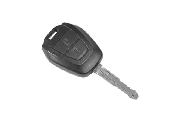 Araba anahtarı beyaza izole edildi