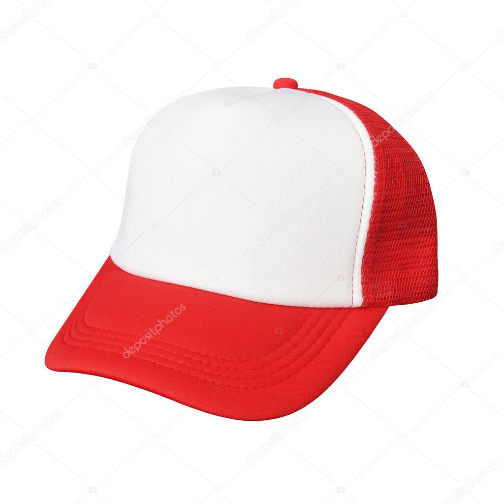 fashion cap isolated on white background