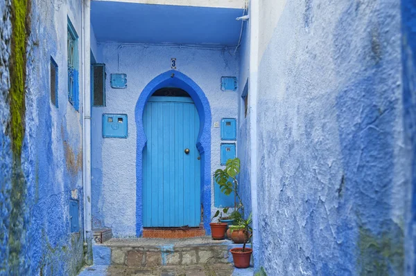 Hermosa Medina Azul Chefchaouen Perla Marruecos — Foto de Stock