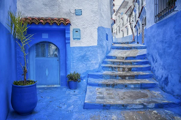 Hermosa Medina Azul Chefchaouen Perla Marruecos — Foto de Stock