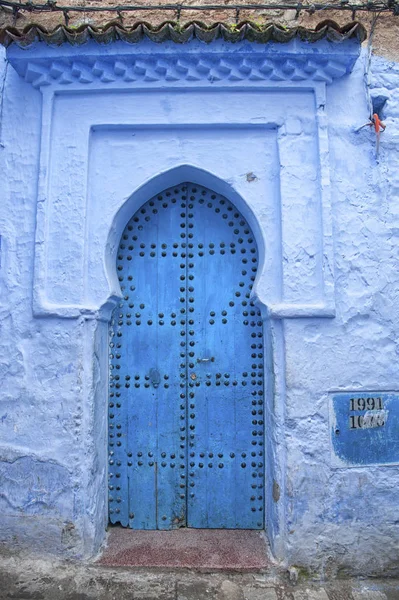 Die Schöne Blaue Medina Von Chefchaouen Die Perle Marokkos — Stockfoto