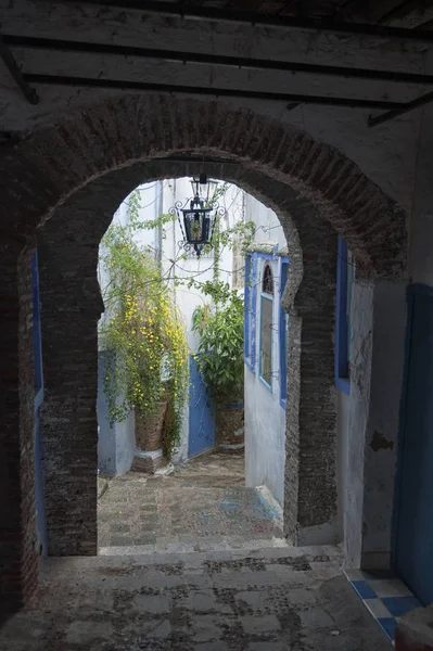 Chefchaouen güzel mavi Medine, Fas incisi