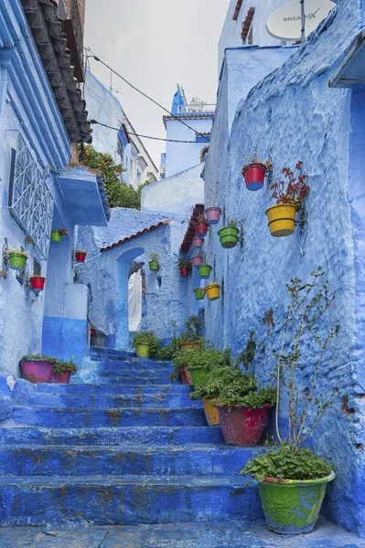 Hermosa Medina Azul Chefchaouen Perla Marruecos — Foto de Stock