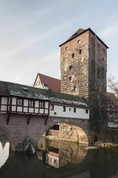Home of the city\'s official executioner (Henkerhaus) of the city of Nuremberg, Germany