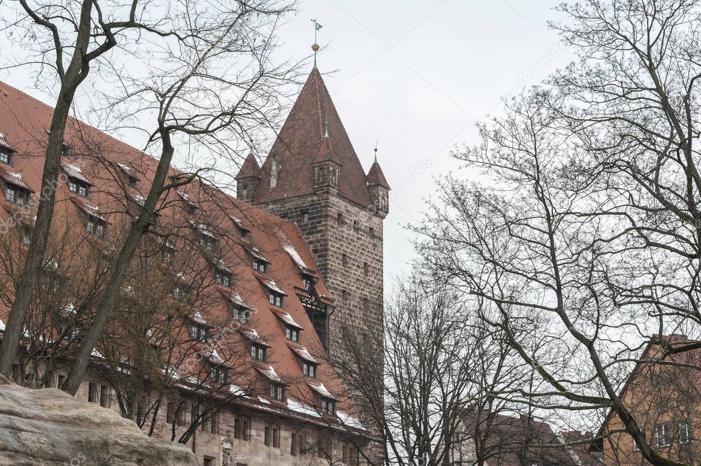 Castillo Imperial de Nuremberg (Keiserburg) del Sacro Imperio Romano