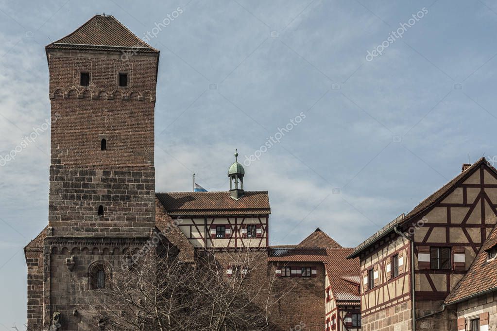 Castillo Imperial de Nuremberg (Keiserburg) del Sacro Imperio Romano