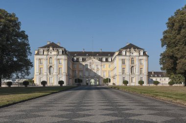 Barok Augustusburg Kalesi Bonn yakınlarındaki Bruhl Rokoko ilk önemli kreasyonlar biridir, Kuzey Ren Vestfalya - Almanya.