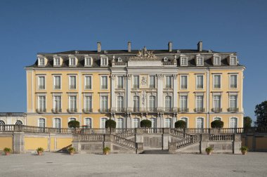 The Baroque Augustusburg Castle is one of the first important creations of Rococo in Bruhl near Bonn, North Rhine Westphalia - Germany. clipart