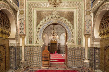 Fez güzel medine, Fas, Afrika