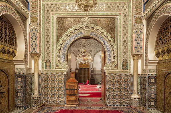 Όμορφη Μεντίνα Της Φεζ Μαρόκο Αφρική — Φωτογραφία Αρχείου