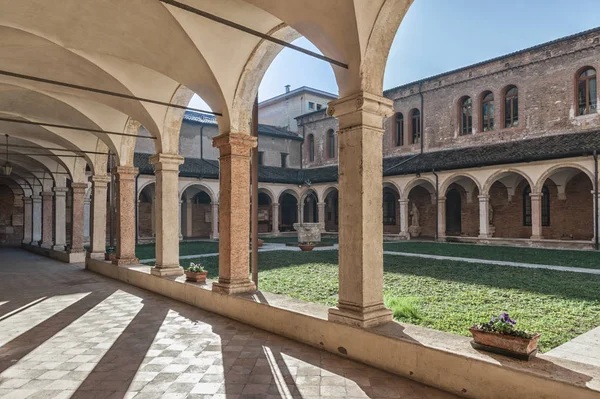 Klostret San Lorenzo Kyrkan Tempio San Lorenzo Katolsk Plats För — Stockfoto