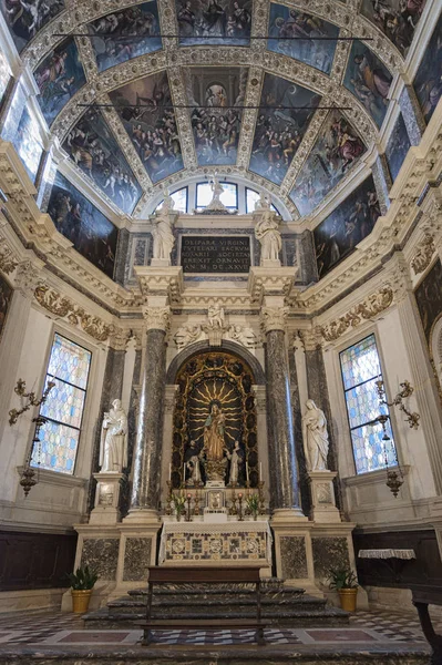Vicenza Italia Dicembre 2018 Cappella Del Rosario Cappella Maggiore Altare — Foto Stock