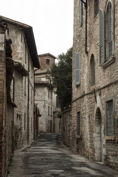 Gubbio Jedno Nejkrásnějších Středověkých Měst Evropě Srdci Umbrie Provincie Perugia — Stock fotografie