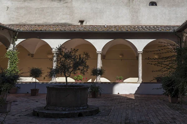 Bela Cidade Velha Medieval Pienza Val Orcia Toscana — Fotografia de Stock
