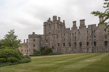 Windsor, İngiltere -Mayıs 24 2018: Windsor Kalesi, 11.  