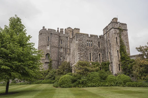 Windsor Anglie Květen 2018 Windsorský Hrad Postavený Století Rezidencí Britské — Stock fotografie