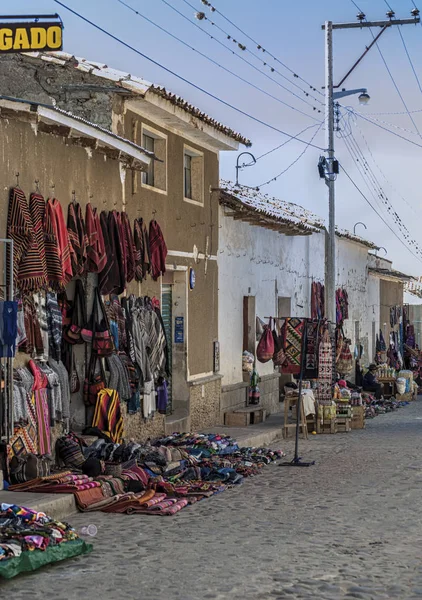 传统的当地周日市场塔拉布科 玻利维亚 南美洲 — 图库照片