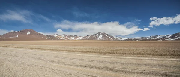 Vista Panorámica Del Desierto Salvador Dalí Reserva Nacional Fauna Andina — Foto de Stock