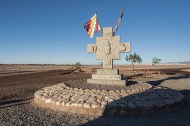 Valle de La Luna (Moon Valley) Atacama Desert yakınındaki San Pedro de Atacama, Antofagasta-Şili, Güney Amerika