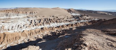 Valle de La Luna (Moon Valley) Atacama Desert yakınındaki San Pedro de Atacama, Antofagasta-Şili, Güney Amerika