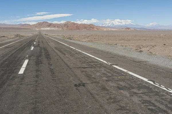 Camino Sin Fin Trópico Capricornio Desierto Atacama Chile América Del —  Fotos de Stock