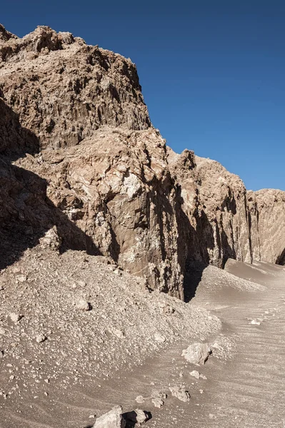 Valle Luna Desierto Atacama Cerca San Pedro Atacama Antofagasta Chile —  Fotos de Stock