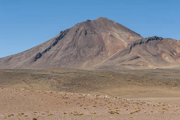 Panoramautsikt Över Salvador Dali Öknen Eduardo Avaroa Andes Fauna National — Stockfoto