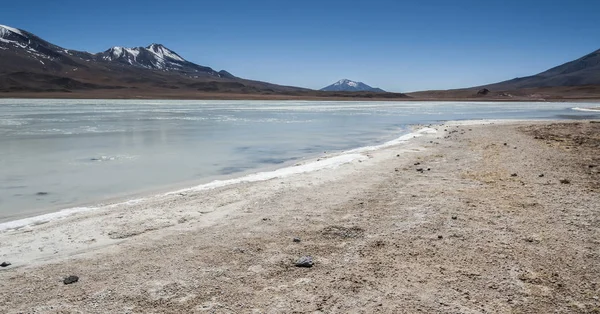 Laguna Chiarkota Sedia Kkota 4700 Lago Salino Poco Profondo Nel — Foto Stock