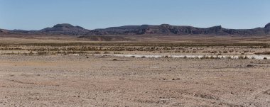 Oruro yolu boyunca Bolivya güzel manzara