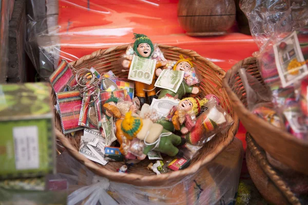Colourful Confectionery Offers Witches Market Mercado Las Brujas Paz Bolivia — Stock Photo, Image
