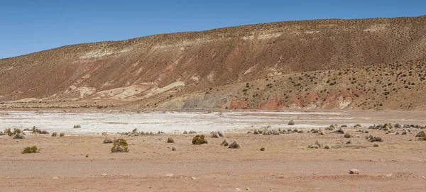 Bellissimo Paesaggio Della Bolivia Lungo Strada Oruro — Foto Stock