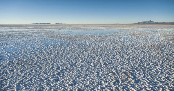 Salar Uyuni Pobliżu Colchani Jest Największa Sól Świecie Wpisana Listę — Zdjęcie stockowe