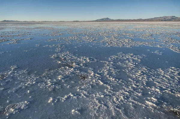 Salar Uyuni Vicino Colchani Più Grande Piatto Salato Del Patrimonio — Foto Stock